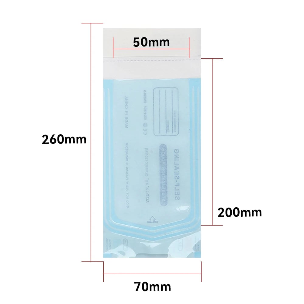 Self-Sealing Sterilization Pouches 10/20PCS 5 Sizes Tattoo Supply