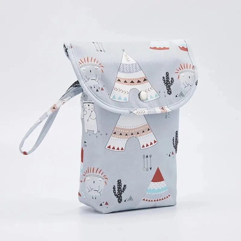 Waterproof Baby Diaper Bag Wet Dry Compartment Stroller Organizer