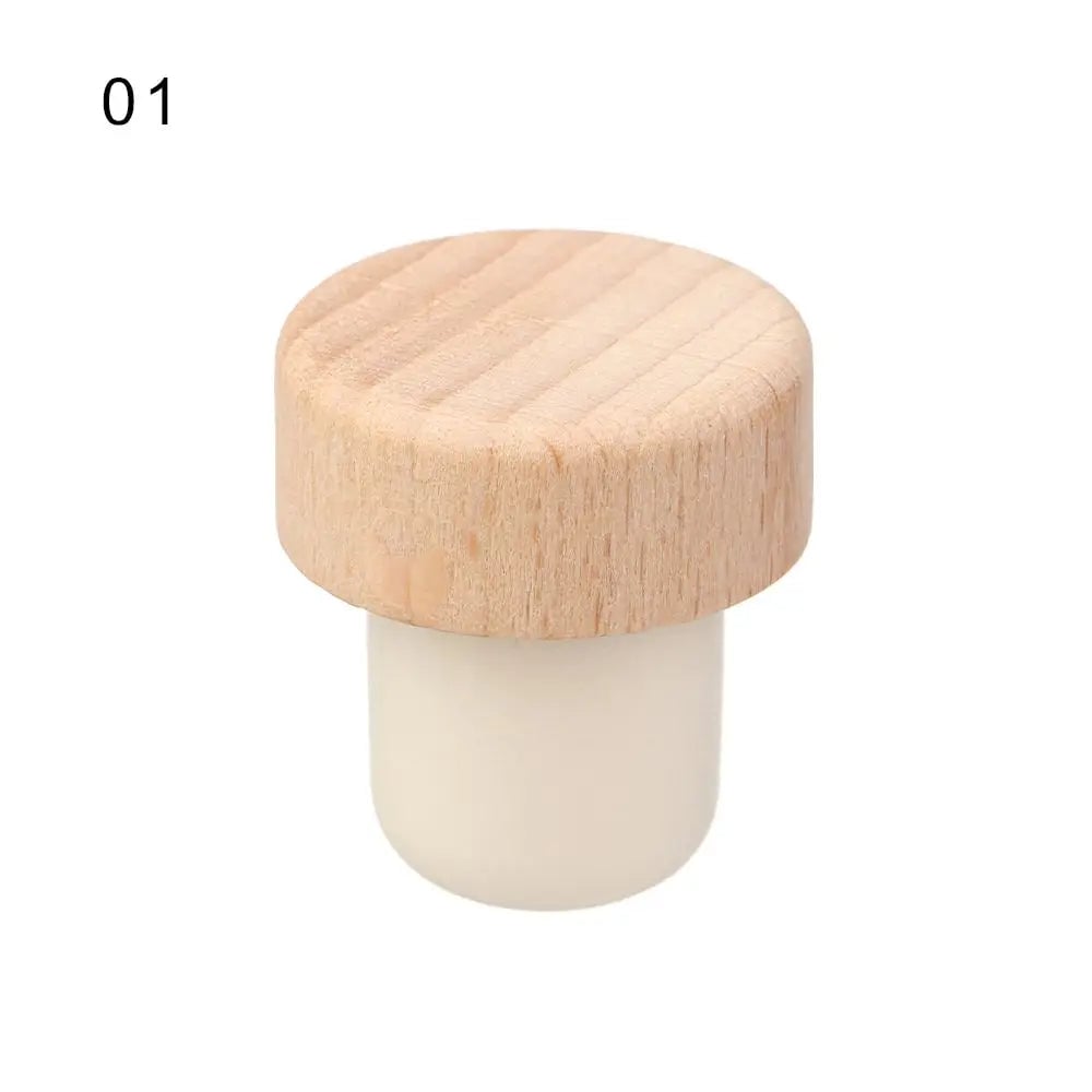Silicone Wine Bottle Cork Stopper - Vacuum Sealed Bar Tool