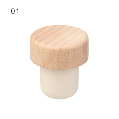 Silicone Wine Bottle Cork Stopper - Vacuum Sealed Bar Tool