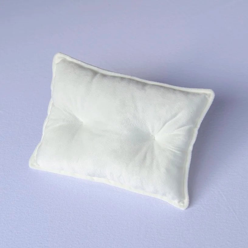Velvet Newborn Photography Posing Cushion - Mini Baby Pillow Prop