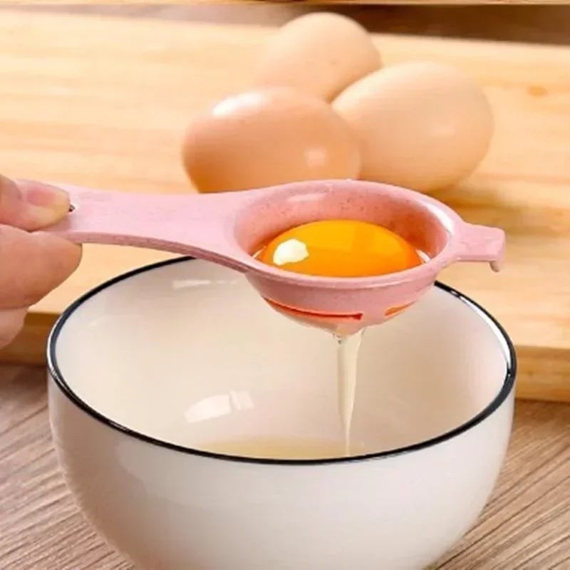 Wheat Straw Egg White Separator - Kitchen Baking Filter Tool