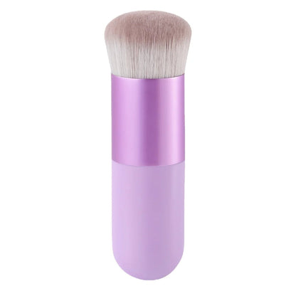 Professional Flat Foundation Brush - Chubby Pier Cream Makeup Tool
