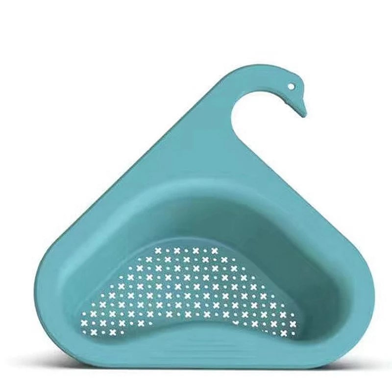 Swan-Shaped Kitchen Sink Drain Strainer Basket Food Catcher Filter