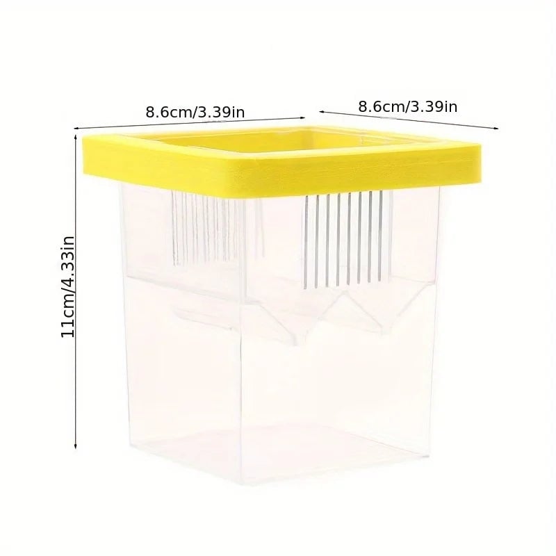 High Clear Multifunctional Fish Breeding Isolation Box Double Guppy