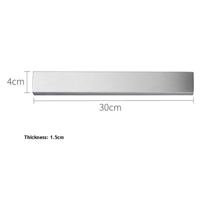 Magnetic Knife Strip Stainless Steel 30cm 40cm 50cm Kitchen Holder