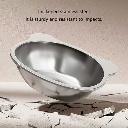 15 Degree Tilted Raised Cat Bowls Stainless Steel Food Water Set