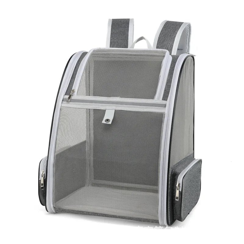 Breathable Pet Carrier Backpack 6kg Capacity - Cats Small Dogs Travel