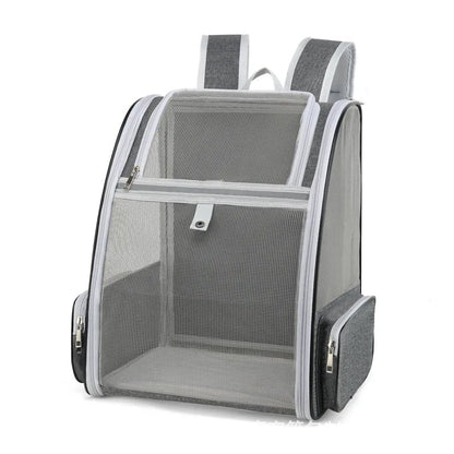 Breathable Pet Carrier Backpack 6kg Capacity - Cats Small Dogs Travel