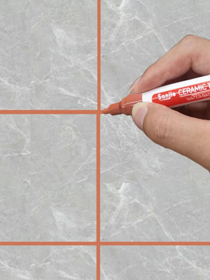 Anti-Mildew Ceramic Tile Gap Repair Pen - Bathroom Wall Floor Grout
