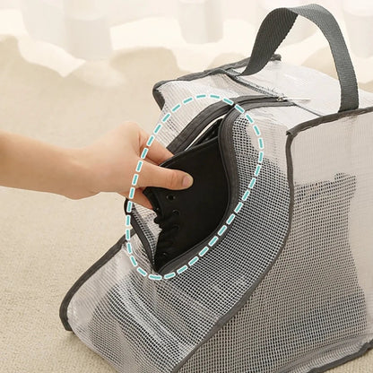 Portable Boot Storage Bag Dust Cover for Tall Short Boots Travel
