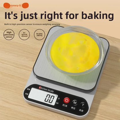 Digital Kitchen Scale 0.1g Precision Food Baking Weighing Scale