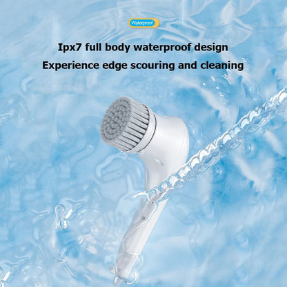 Electric Spin Cleaning Brush 5-Head Wireless Handheld Scrubber