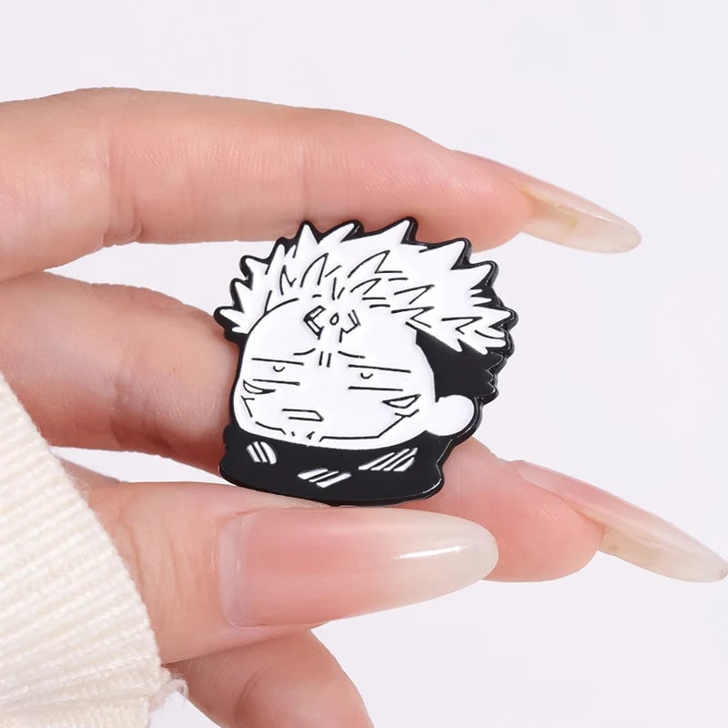 Custom Anime Enamel Pins Q Version Character Lapel Badges Brooches