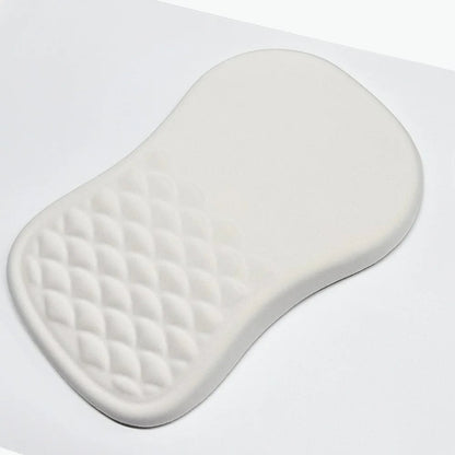 Ergonomic Memory Foam Wrist Rest Mouse Pad - Non-Slip Computer Support
