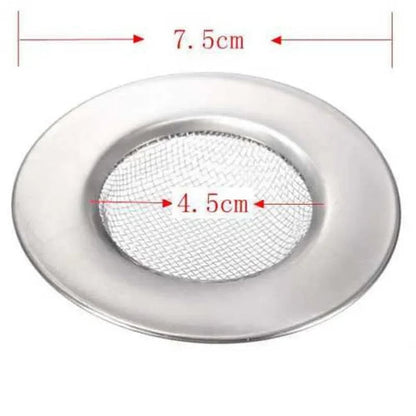Stainless Steel Hair Catcher Drain Filter - Bathtub Shower Sink