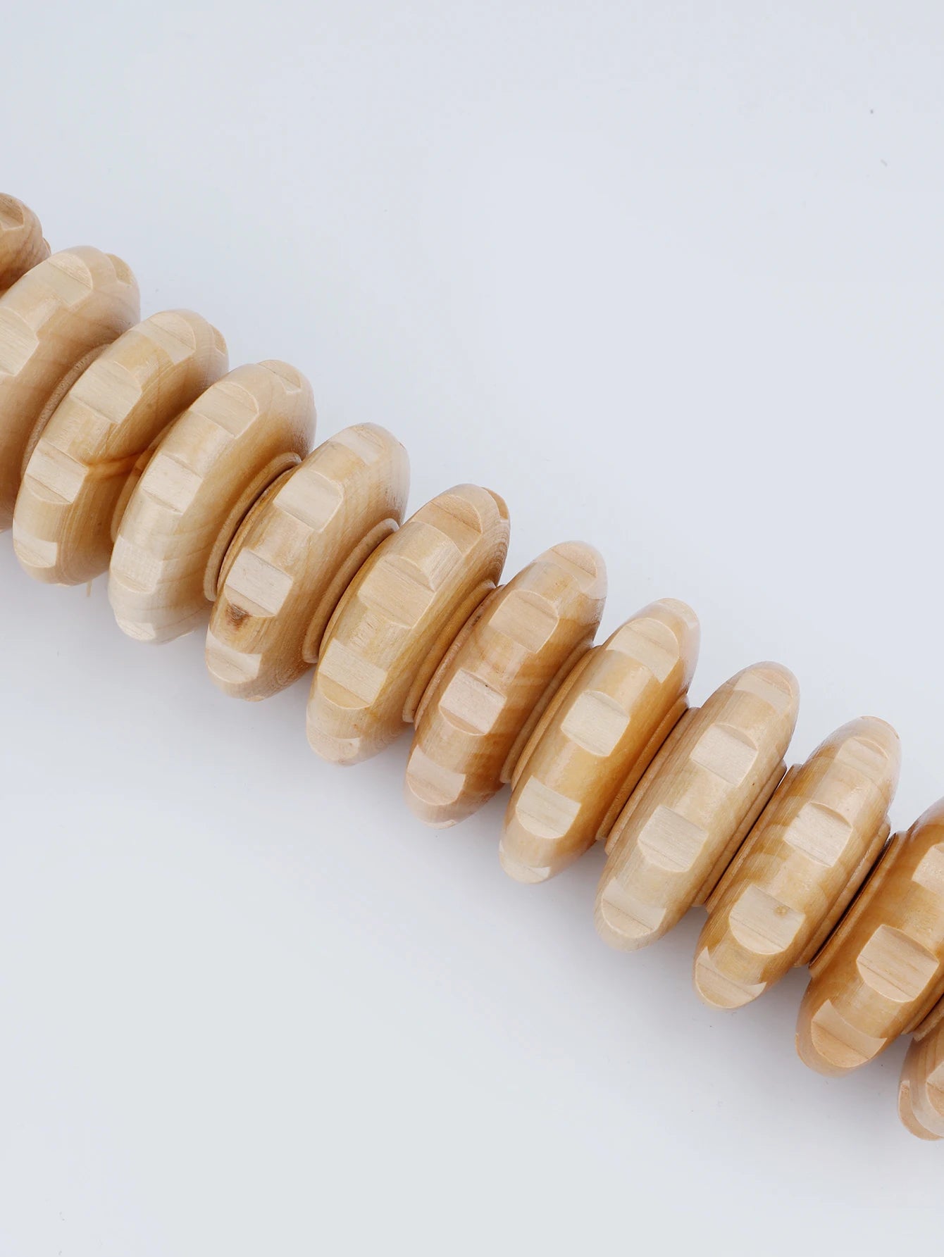 Wood Therapy Roller Gear Stick - Cellulite Lymphatic Drainage Tool