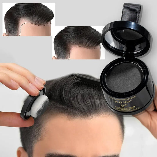4 Color Waterproof Hair Root Touch Up Powder - Instant Hairline Concealer