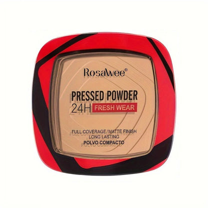 24H Matte Pressed Powder Foundation - Full Coverage Oil Control