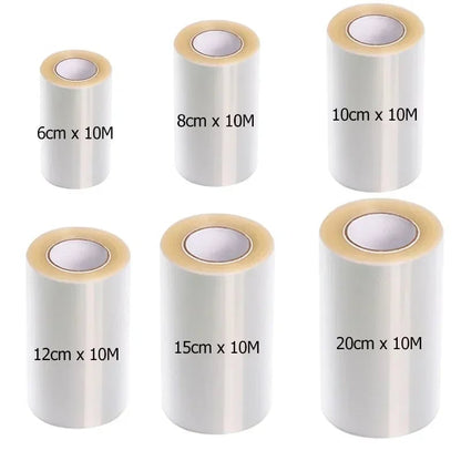10m Transparent Acetate Cake Collar Film 6-20cm Widths Roll