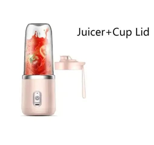 6-Blade Electric Portable Blender Bottle - Juice Smoothie Maker