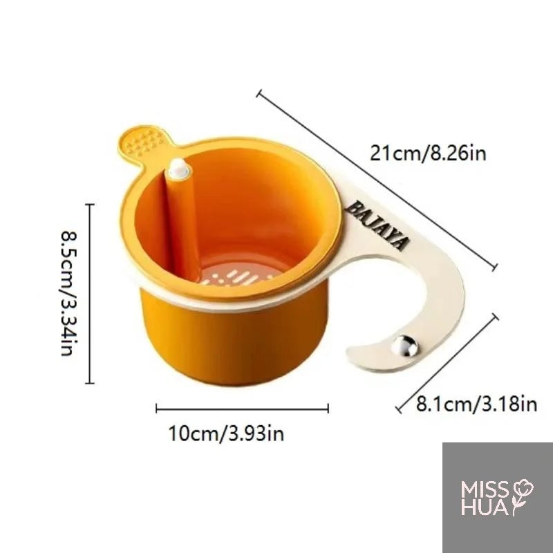 Adjustable Leak Proof Kitchen Sink Strainer Hanging Drainage Basket