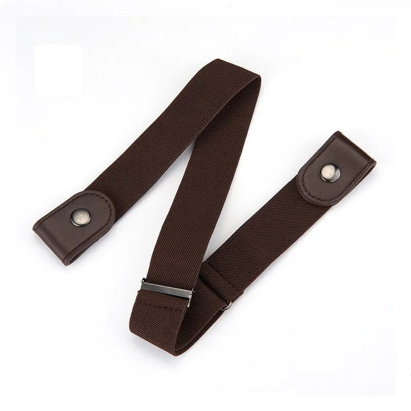 Invisible Elastic Belt - Traceless No-Buckle Design for Jeans & Pants