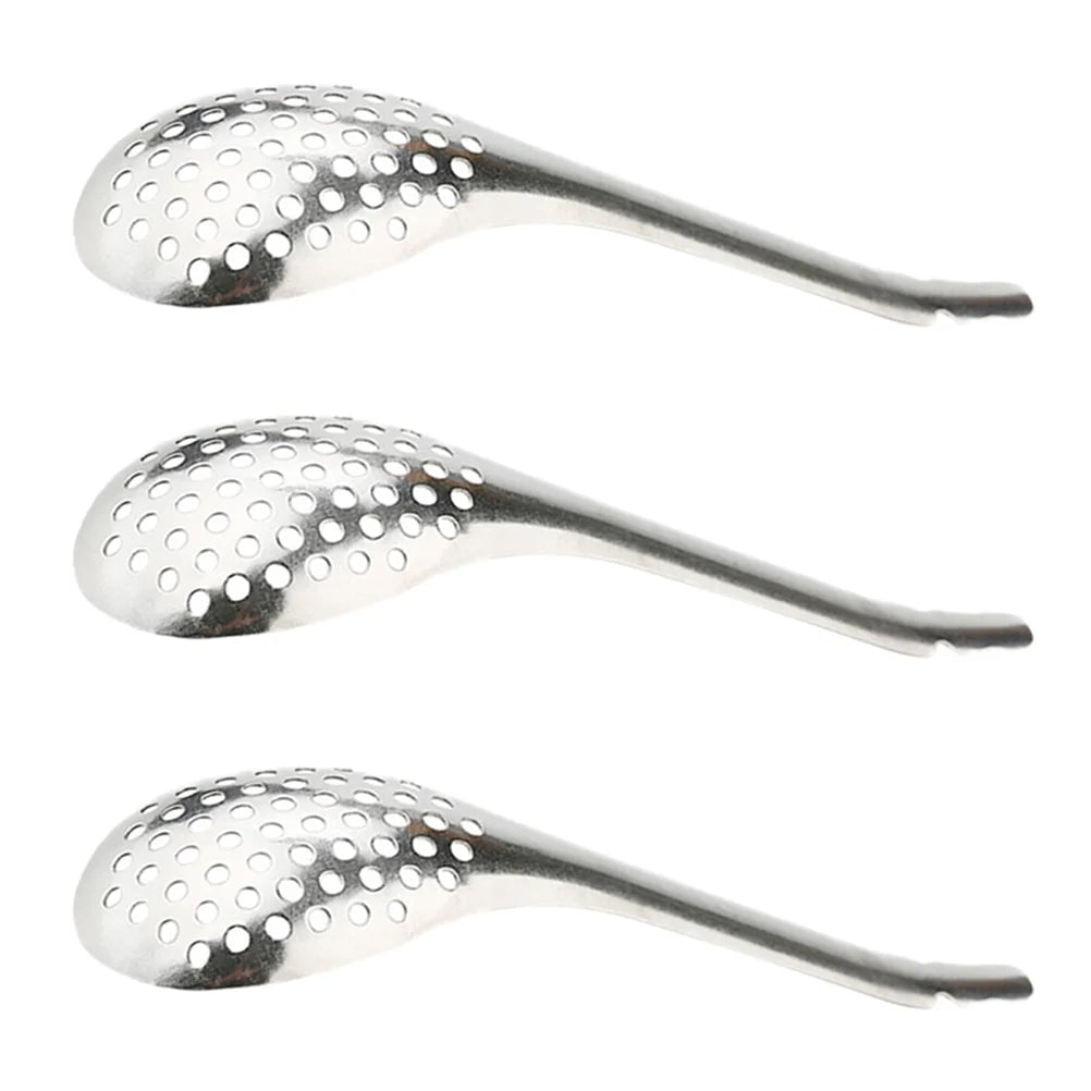 Stainless Steel Slotted Spoon Strainer - Caviar Spherification Bar