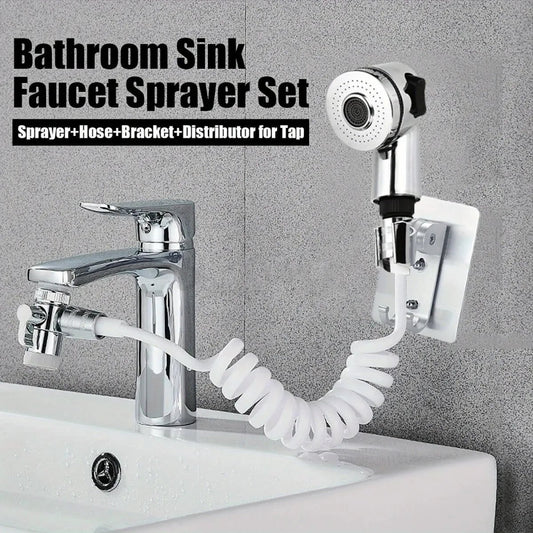 Adjustable Sink Hose Sprayer - Multifunctional Faucet Extender