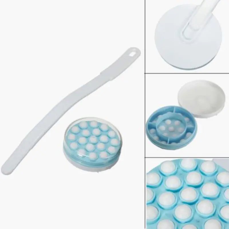 Long Handle Bath Brush - Body Scrubber Massager for Back & Legs