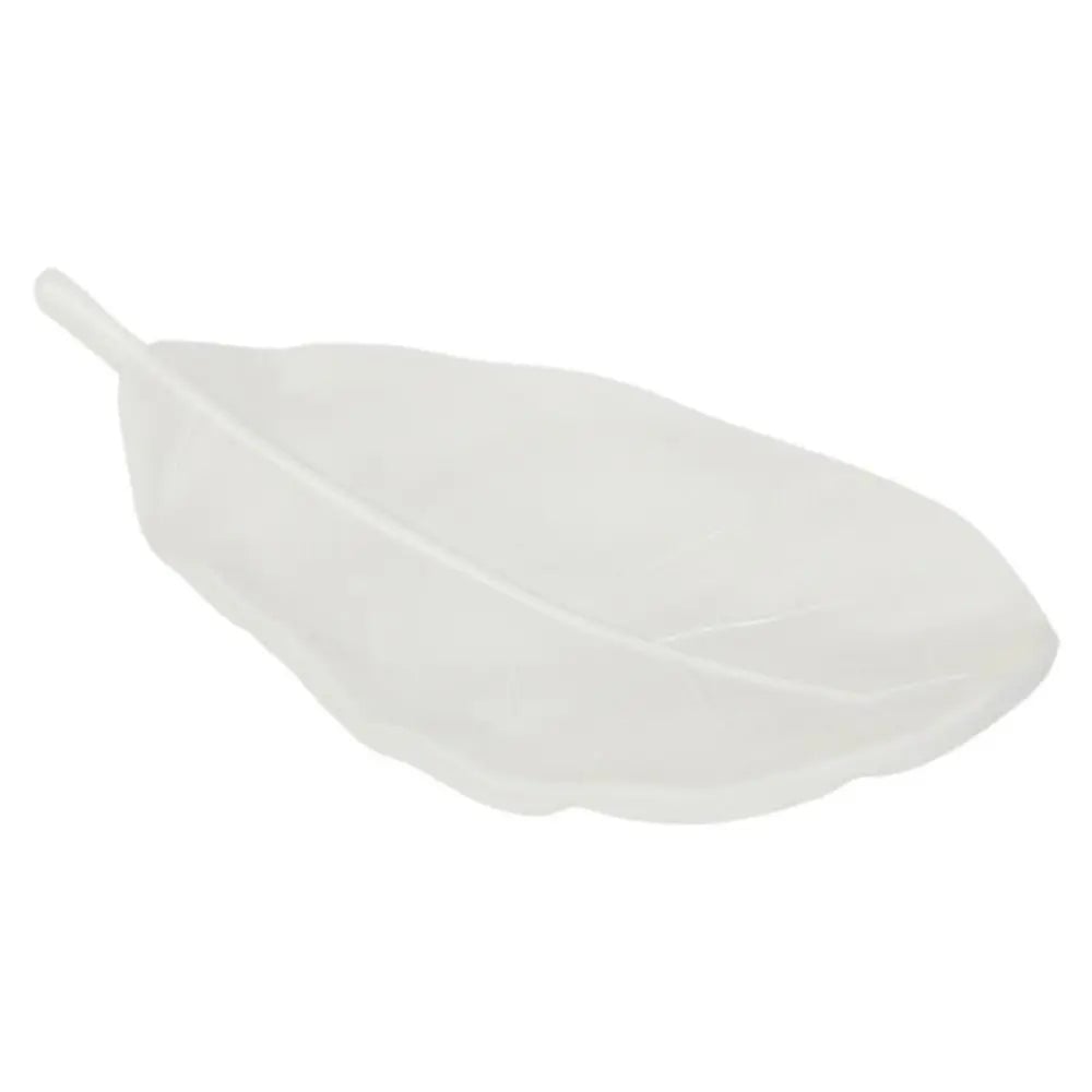 Leaf Shape Soap Dish Holder - Durable Bathroom Kitchen Organizer