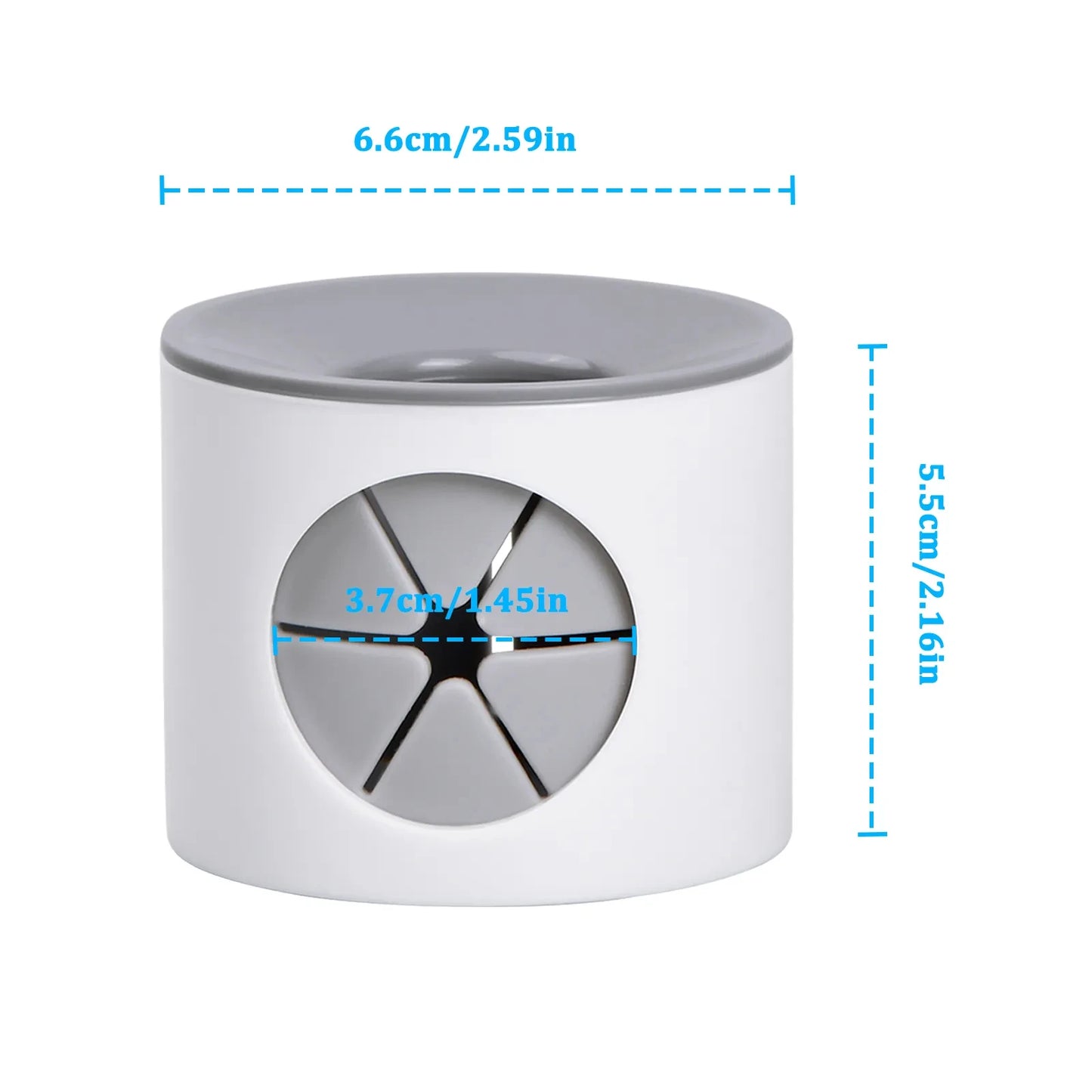 2pcs Wall Mount Electric Toothbrush Holder Self-Adhesive Bathroom