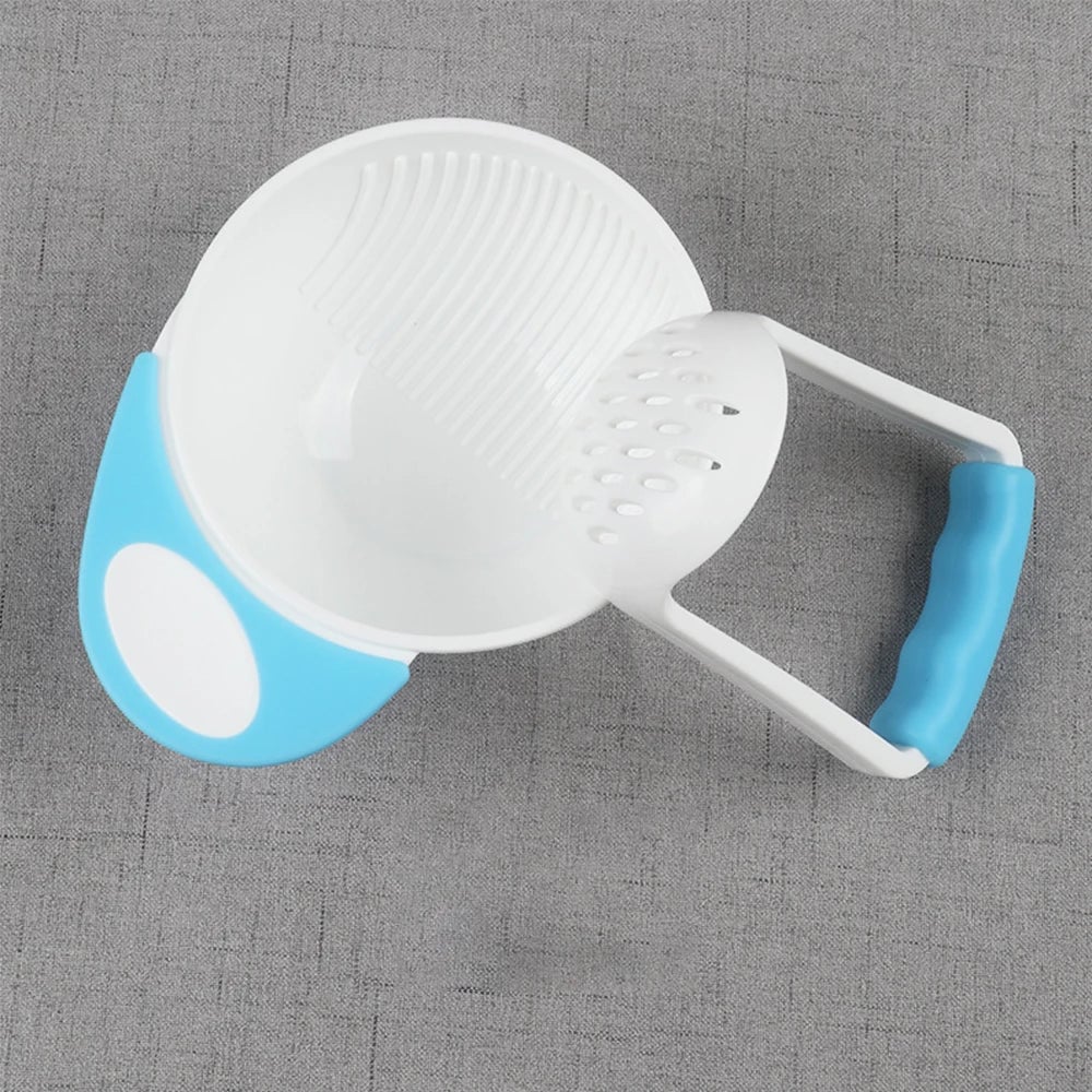 Manual Baby Food Grinder - BPA-Free Fruit Vegetable Processor Tool