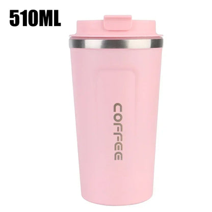 380/510ML Double Wall Stainless Steel Leak-Proof Travel Thermos Mug