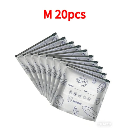 Aluminum Foil Leak Proof Reusable Food Storage Bags Sealed