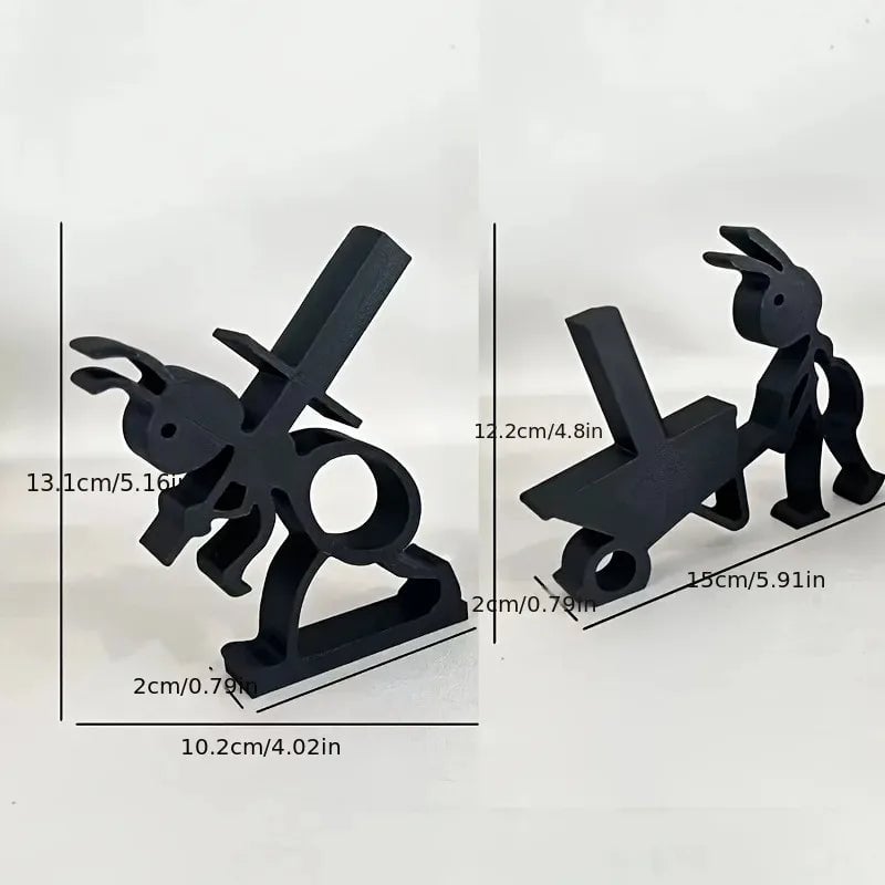Minimalist Animal Tissue Holder - Practical Paper Roll Dispenser