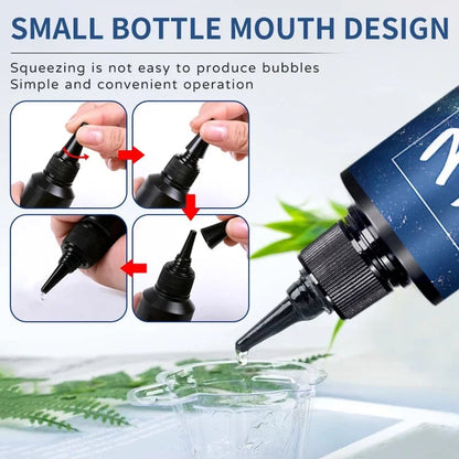 UV Resin Glue High Transparency Fast Drying DIY Jewelry Epoxy