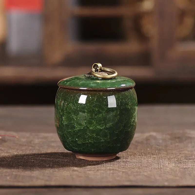 Portable Airtight Kitchen Storage Jar - Tea Coffee Sugar Container