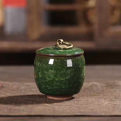 Portable Airtight Kitchen Storage Jar - Tea Coffee Sugar Container