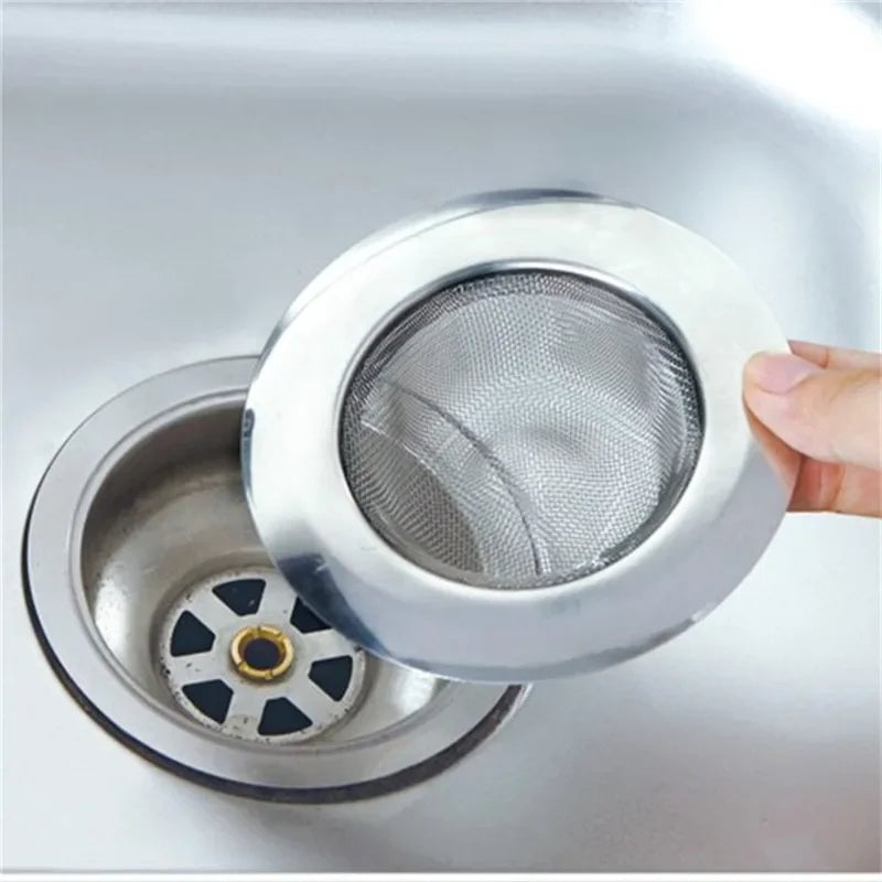 Stainless Steel Hair Catcher Drain Filter - Bathtub Shower Sink