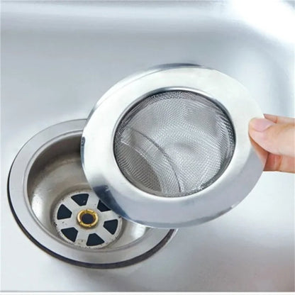 Stainless Steel Hair Catcher Drain Filter - Bathtub Shower Sink