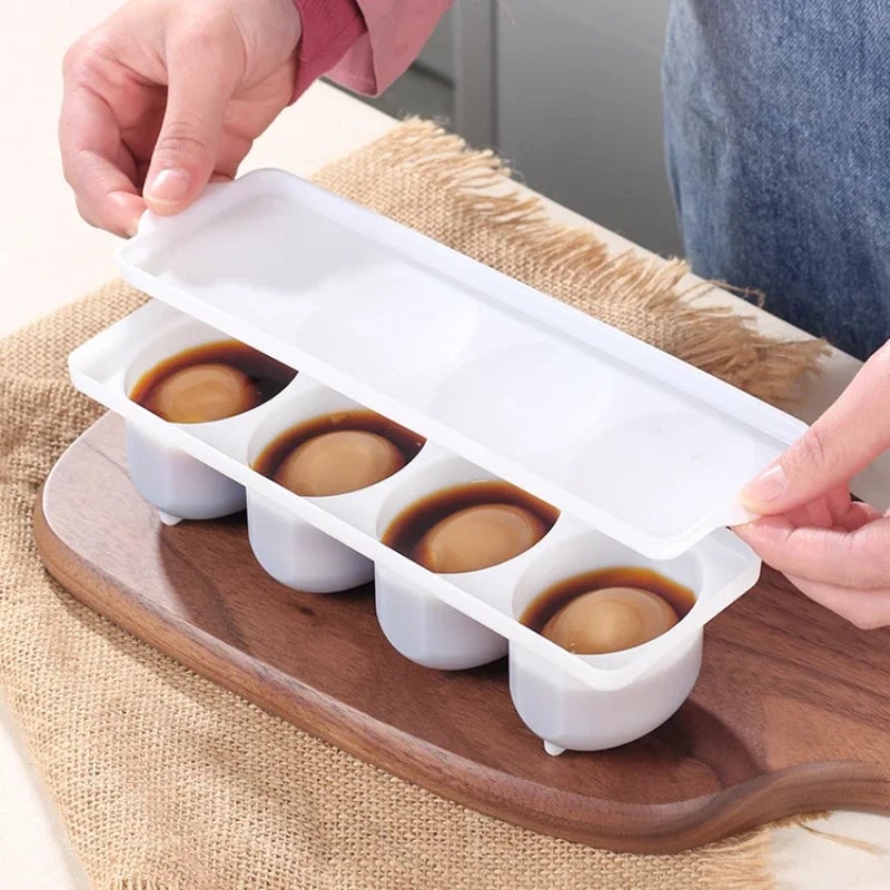 Egg Pickling Container Fresh Storage Box Crisper Design Food Prep