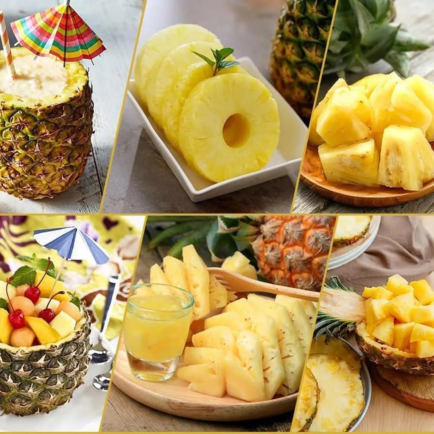 Stainless Steel Pineapple Slicer Peeler Kitchen Tool