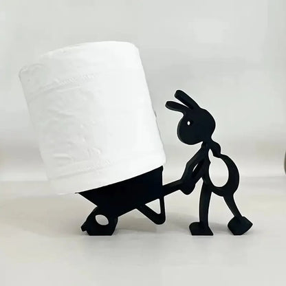 Minimalist Animal Tissue Holder - Practical Paper Roll Dispenser