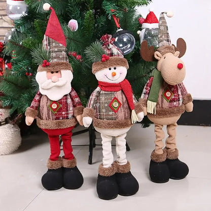 Christmas Santa Doll Table Decoration - Premium Holiday Ornament 2024