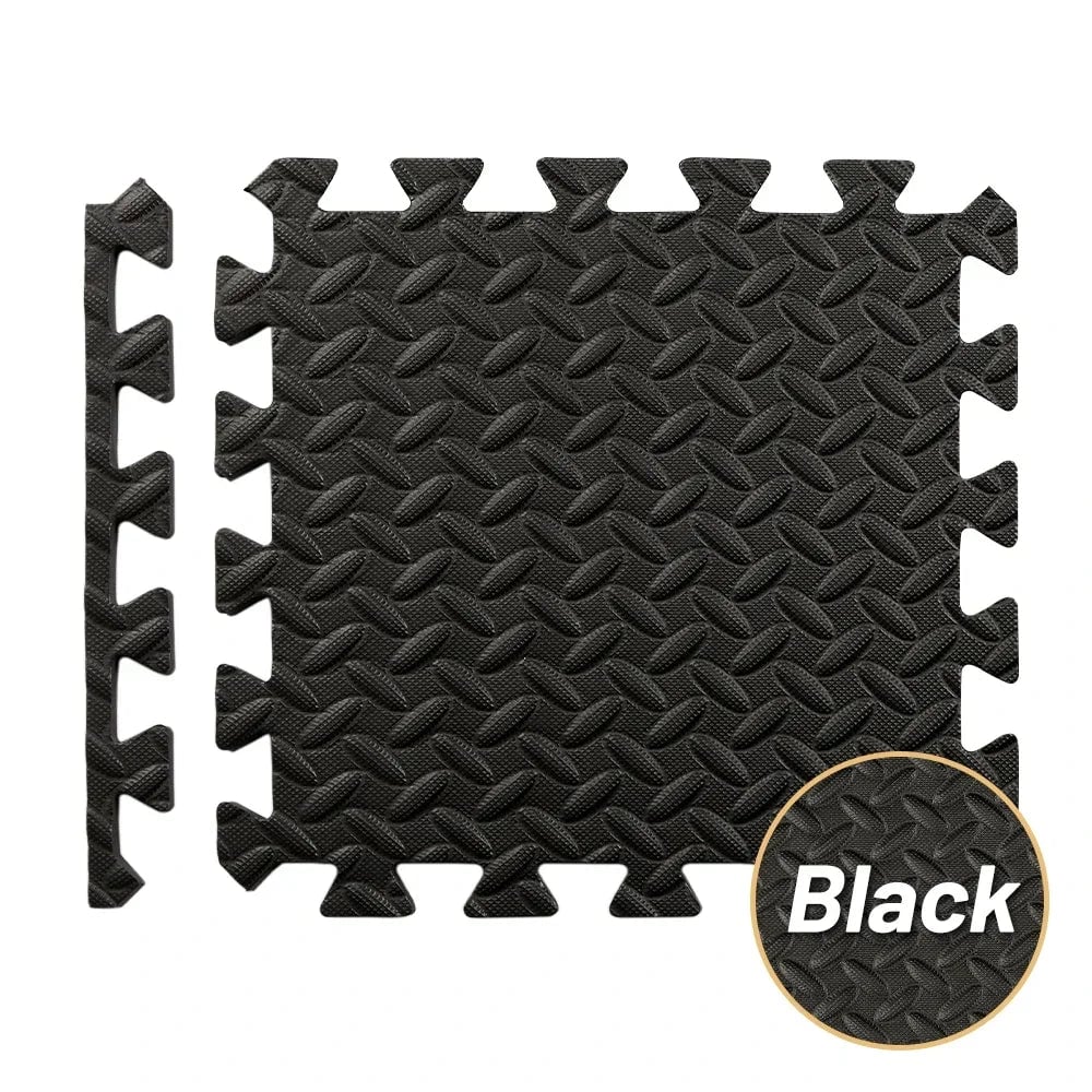 20Pcs EVA Interlocking Foam Floor Tiles - Puzzle Fitness Mat Set