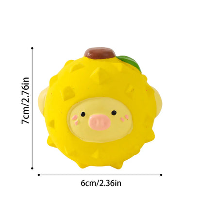 Squeaky Latex Dog Toys - Durable Chew Resistant Interactive Training