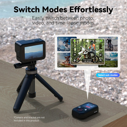 Waterproof Bluetooth Remote Control for GoPro Hero 13 12 11 10 9 8