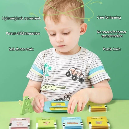 Electronic Talking Flash Cards - Audio Learning Toys for Kids