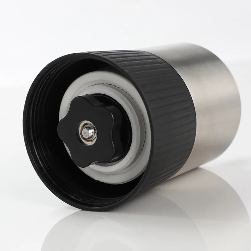Mini Manual Coffee Grinder - Stainless Steel Ceramic Burr Bean Mill
